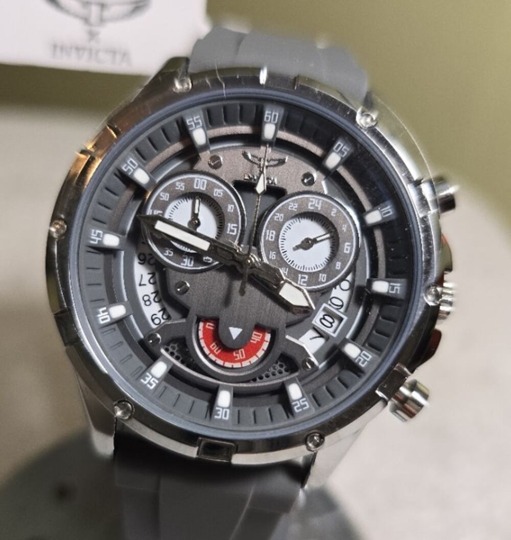 Invicta S1 Rally I - Metal/Grey finish - (69880 - 110)